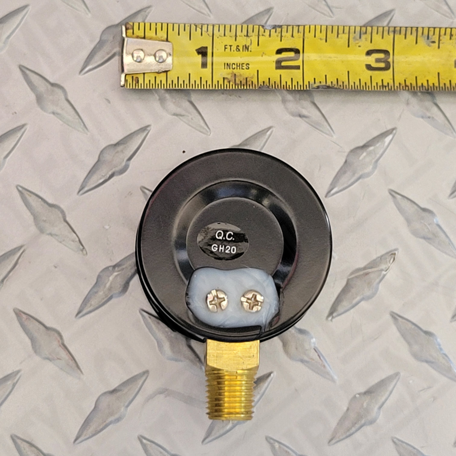 Rolair GA0250200GC  200 PSI BOTTOM MOUNT GAUGE 1/4 NPT